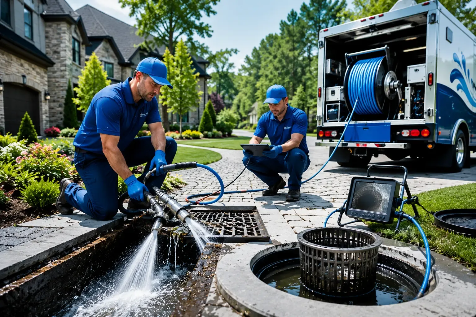 Local outdoor drain cleaning professionals in Chester, NH