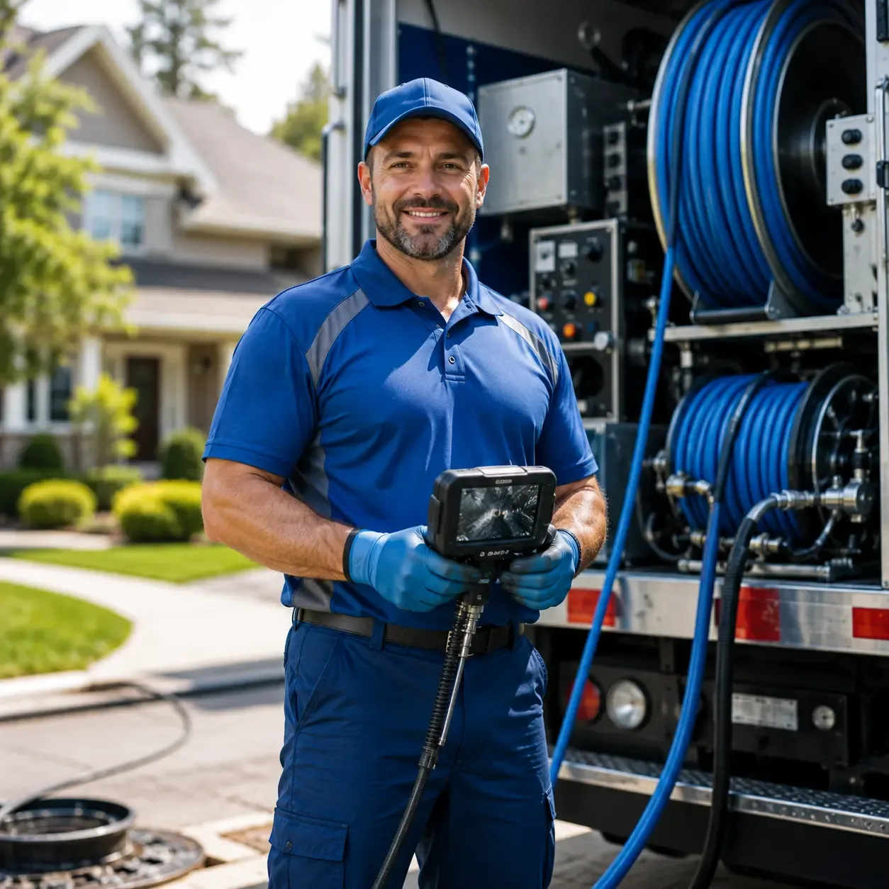 Local outdoor drain cleaning specialists in Chester, NH